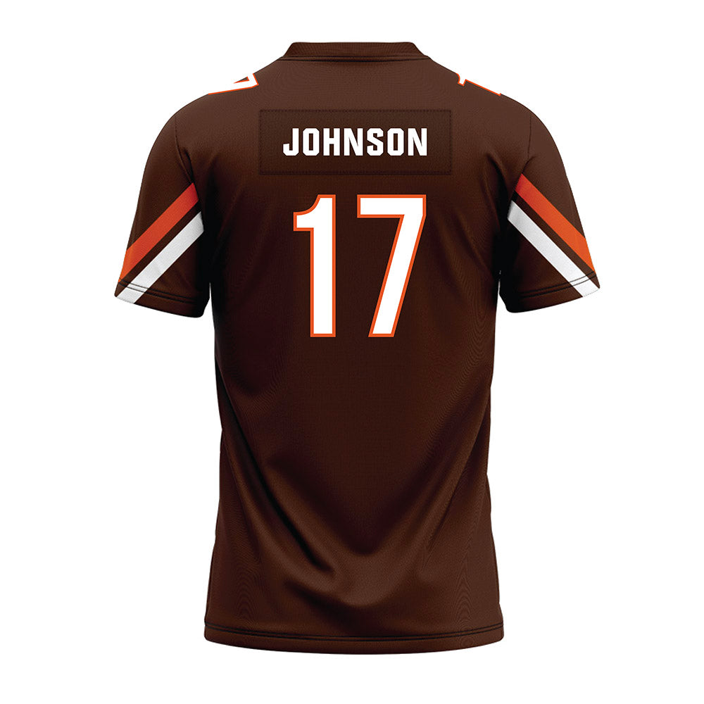 BGSU - NCAA Football : Trey Johnson - Premium Football Jersey-1