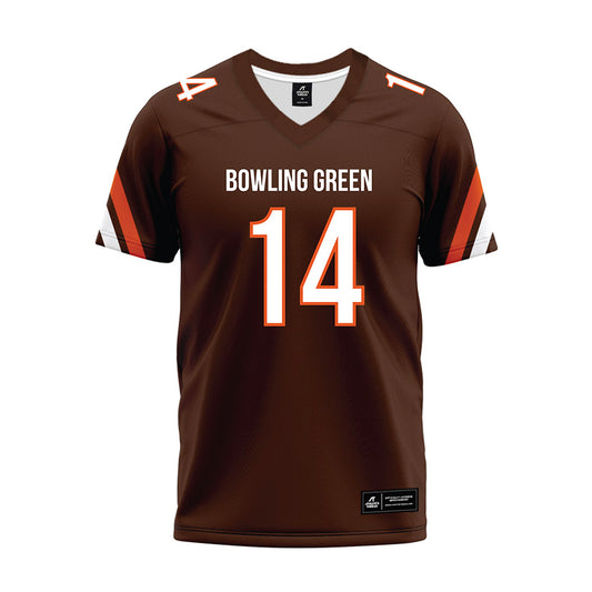 BGSU - NCAA Football : Jackson Kleather - Premium Football Jersey-0