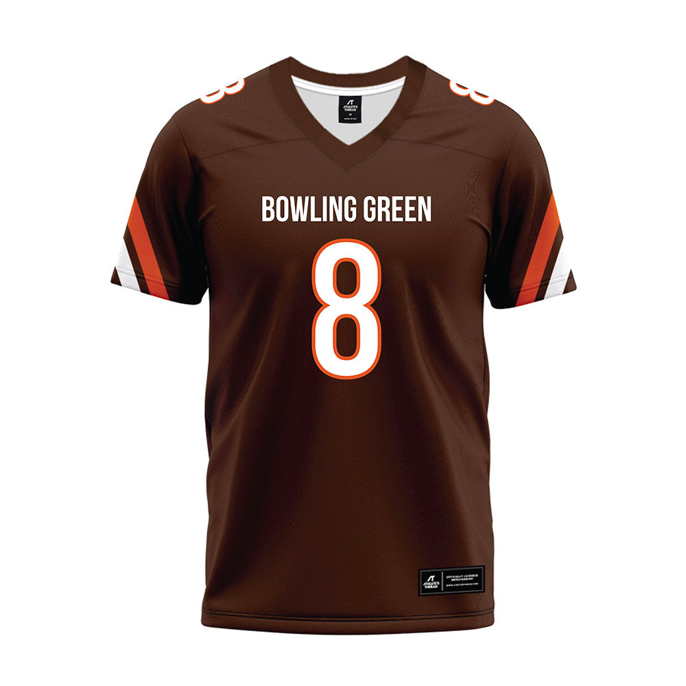BGSU - NCAA Football : JayQuan Bostic - Premium Football Jersey-0