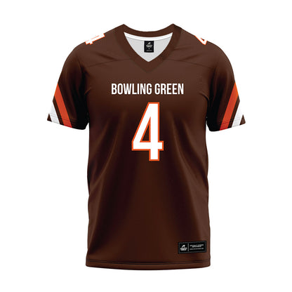 BGSU - NCAA Football : Gideon Lampron - Premium Football Jersey-0