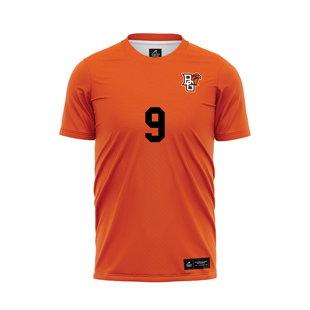 BGSU - NCAA Men's Soccer : Tyson McCoy - Orange Soccer Jersey-0
