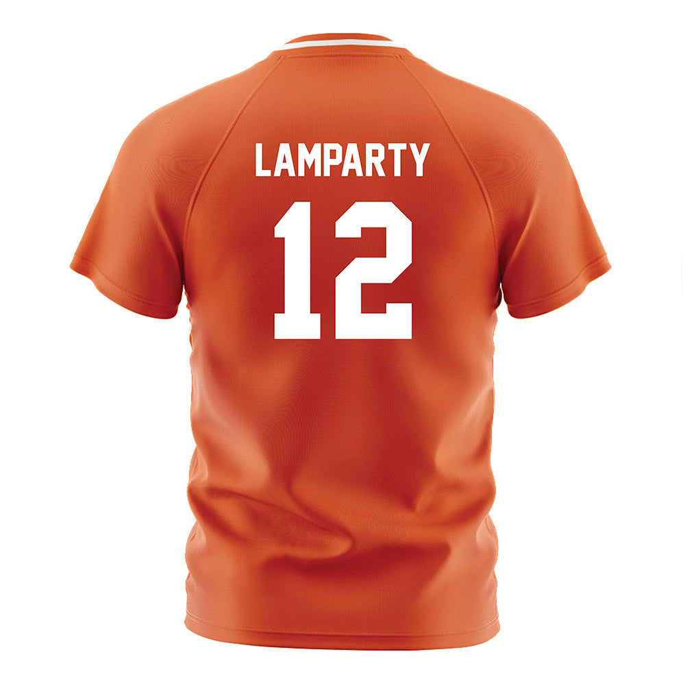 BGSU - NCAA Women's Soccer : Gabby Lamparty - Orange Soccer Jersey-1