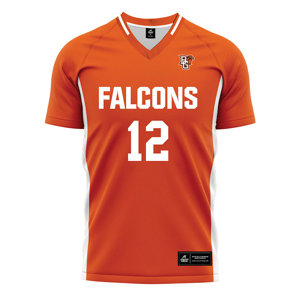 BGSU - NCAA Women's Soccer : Gabby Lamparty - Orange Soccer Jersey-0