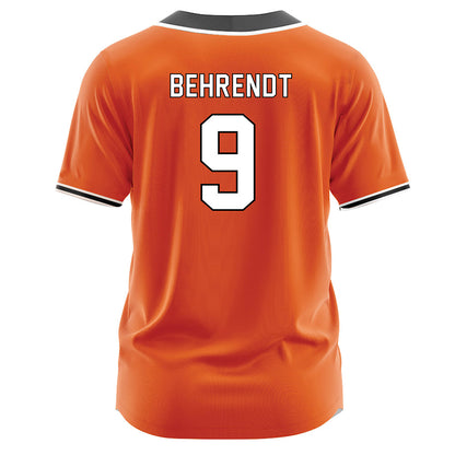 BGSU - NCAA Softball : Taylor Behrendt - Orange Jersey-1