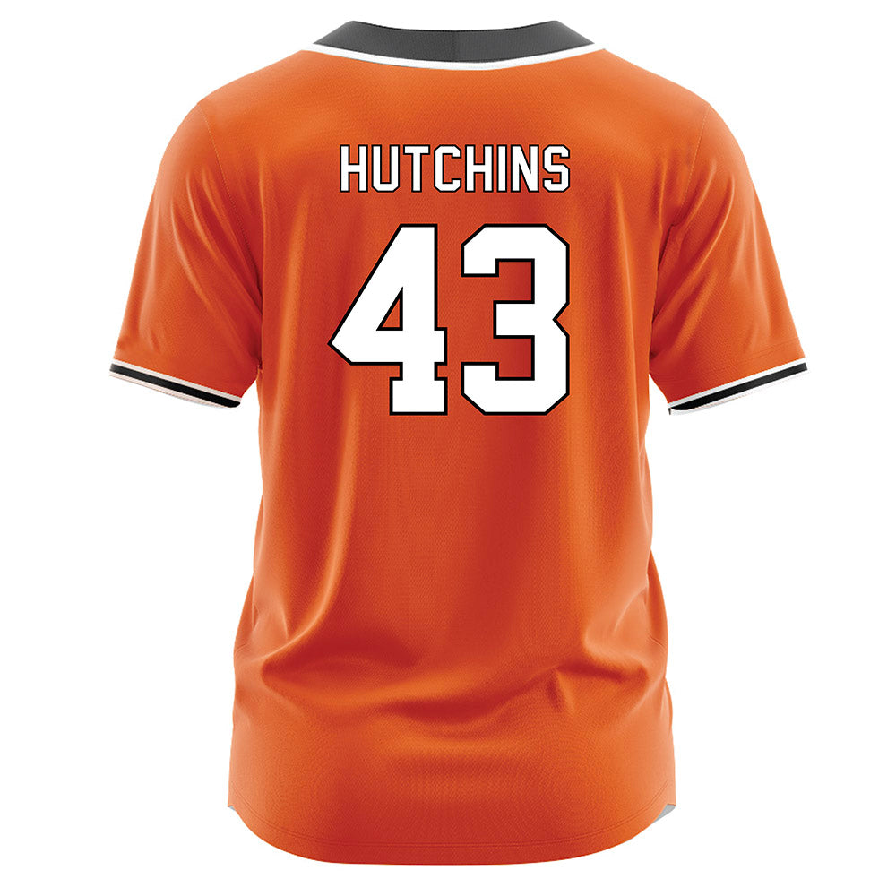 BGSU - NCAA Softball : Sienna Hutchins - Orange Jersey-1