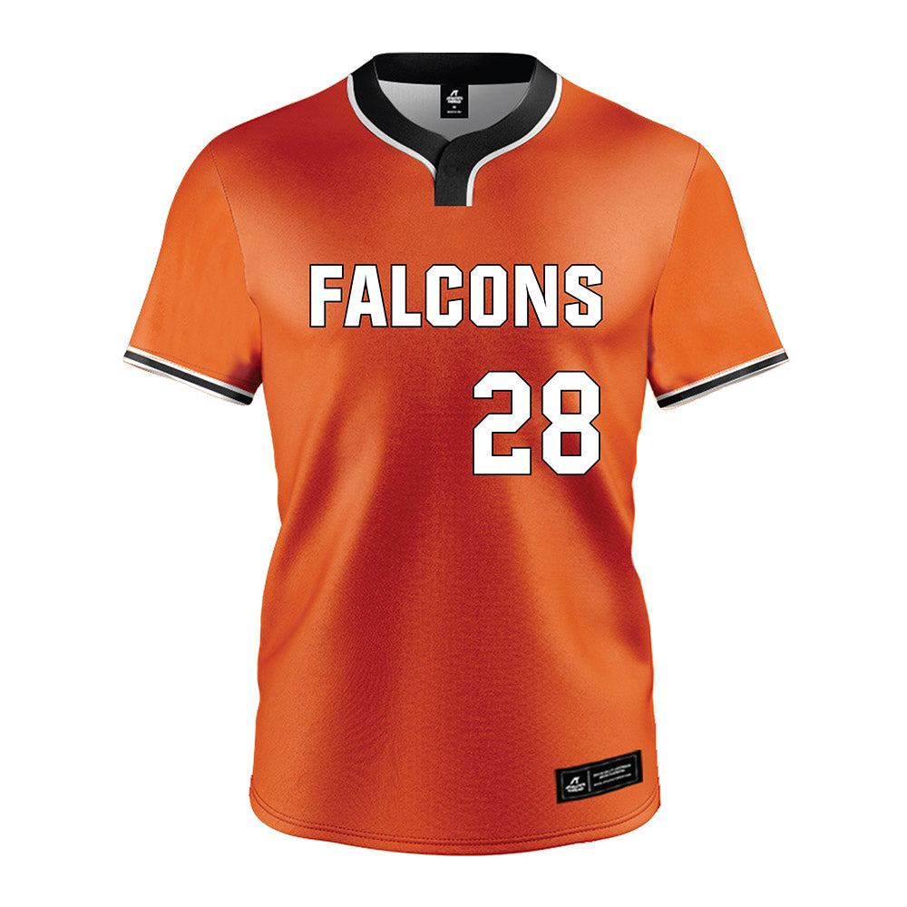 BGSU - NCAA Softball : Reghan Stephany - Orange Jersey-0