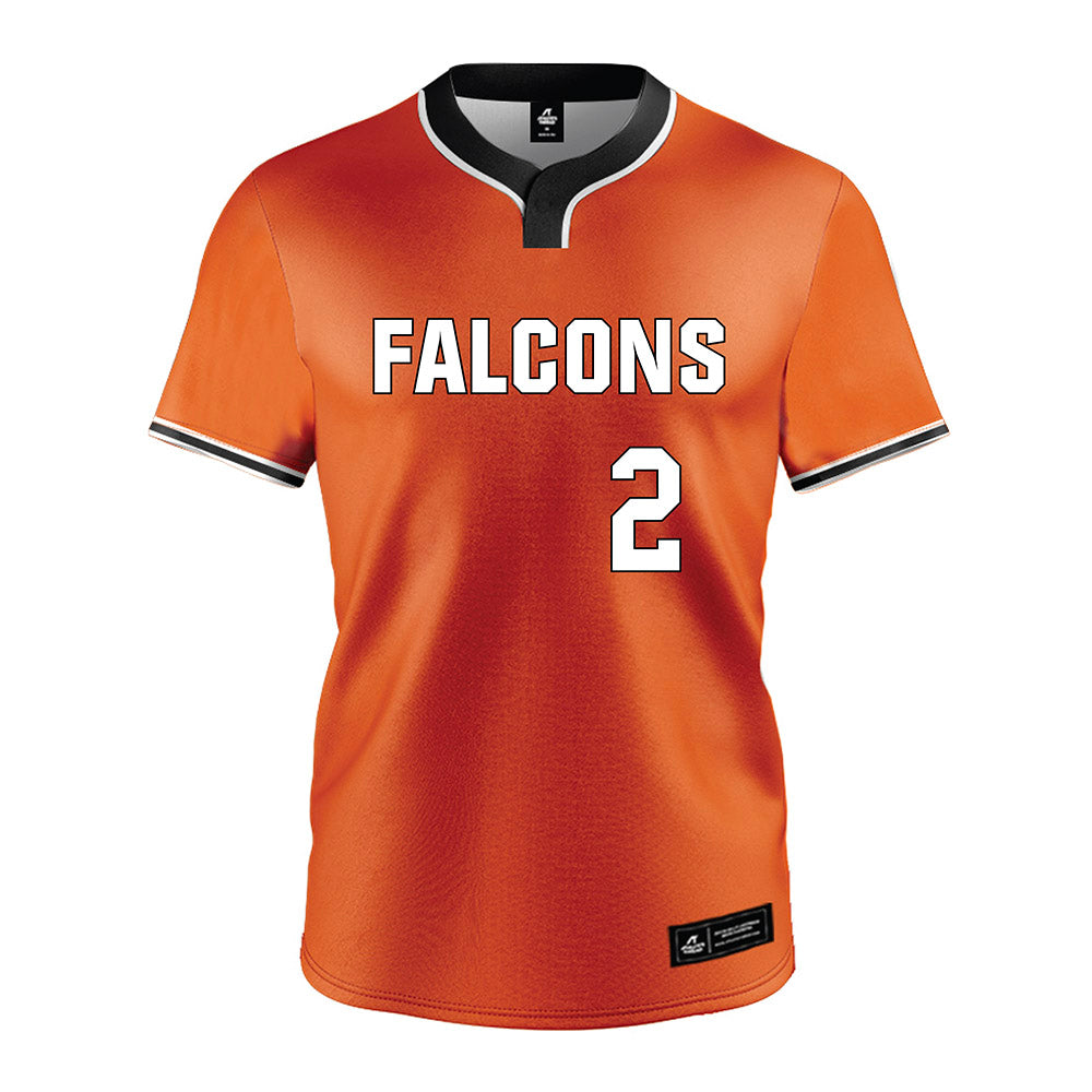 BGSU - NCAA Softball : Hannah Hunt - Orange Jersey-0