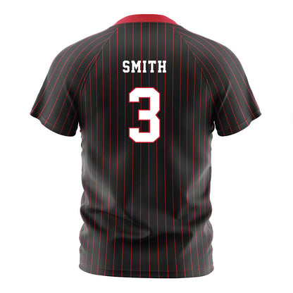 Seattle - NCAA Women's Soccer : Sydnee Smith - Black Red Stripe Soccer Jersey