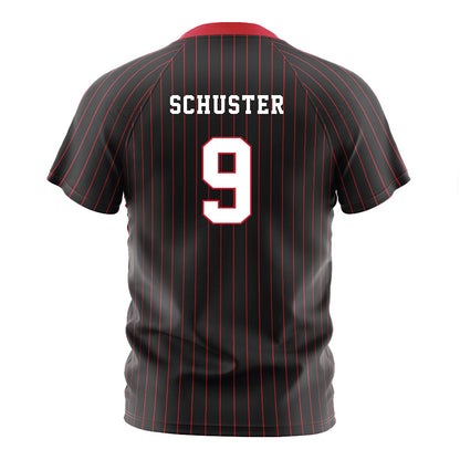 Seattle - NCAA Women's Soccer : Kyla Schuster - Black Red Stripe Soccer Jersey