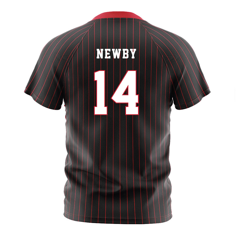 Seattle - NCAA Women's Soccer : Imani Newby - Black Red Stripe Soccer Jersey