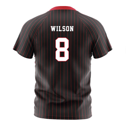 Seattle - NCAA Women's Soccer : Kailee Wilson - Black Red Stripe Soccer Jersey