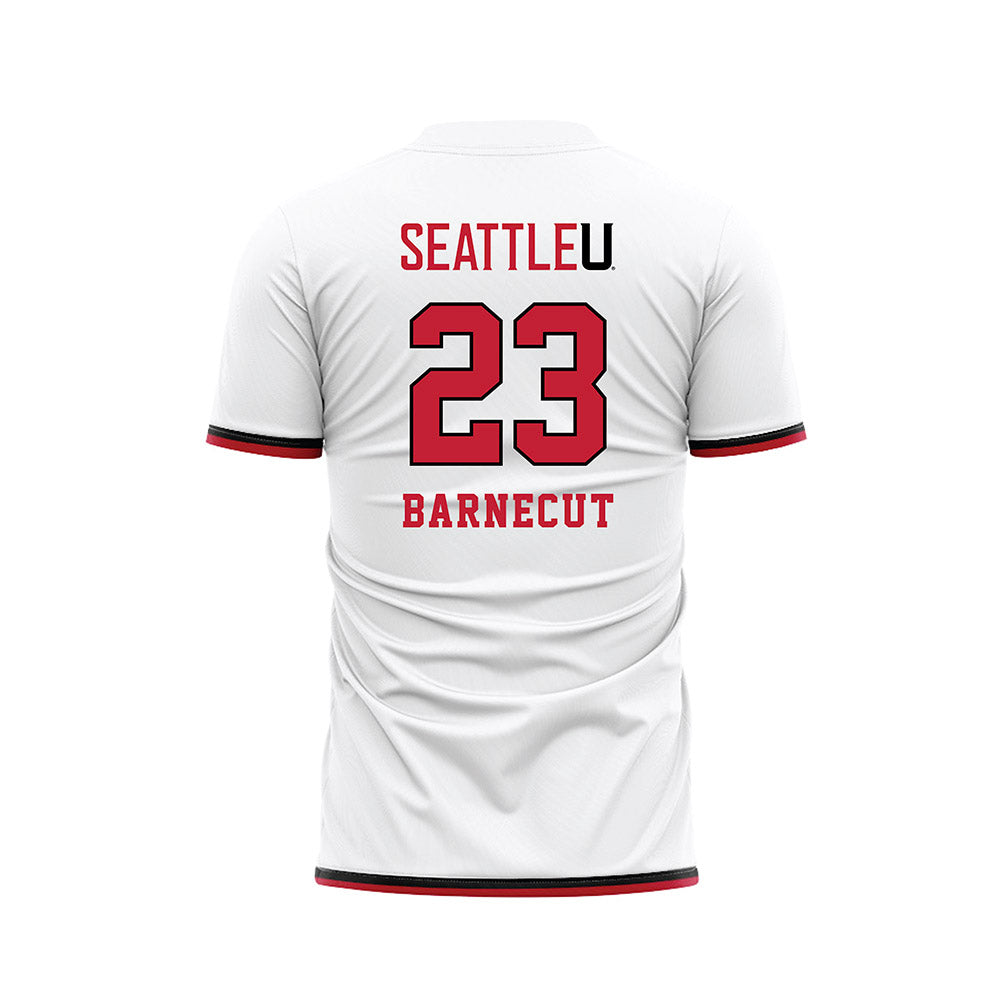 Seattle - NCAA Women's Soccer : Lina Barnecut - White Soccer Jersey