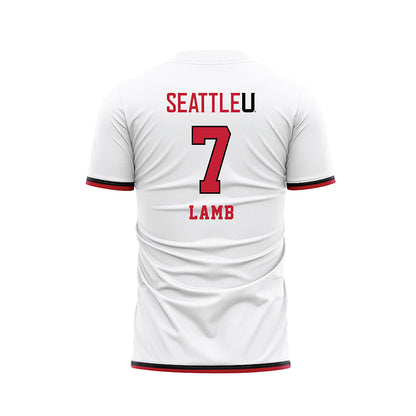Seattle - NCAA Women's Soccer : Alana Lamb - White Soccer Jersey