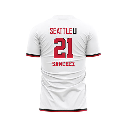 Seattle - NCAA Women's Soccer : Emma Sanchez - White Soccer Jersey