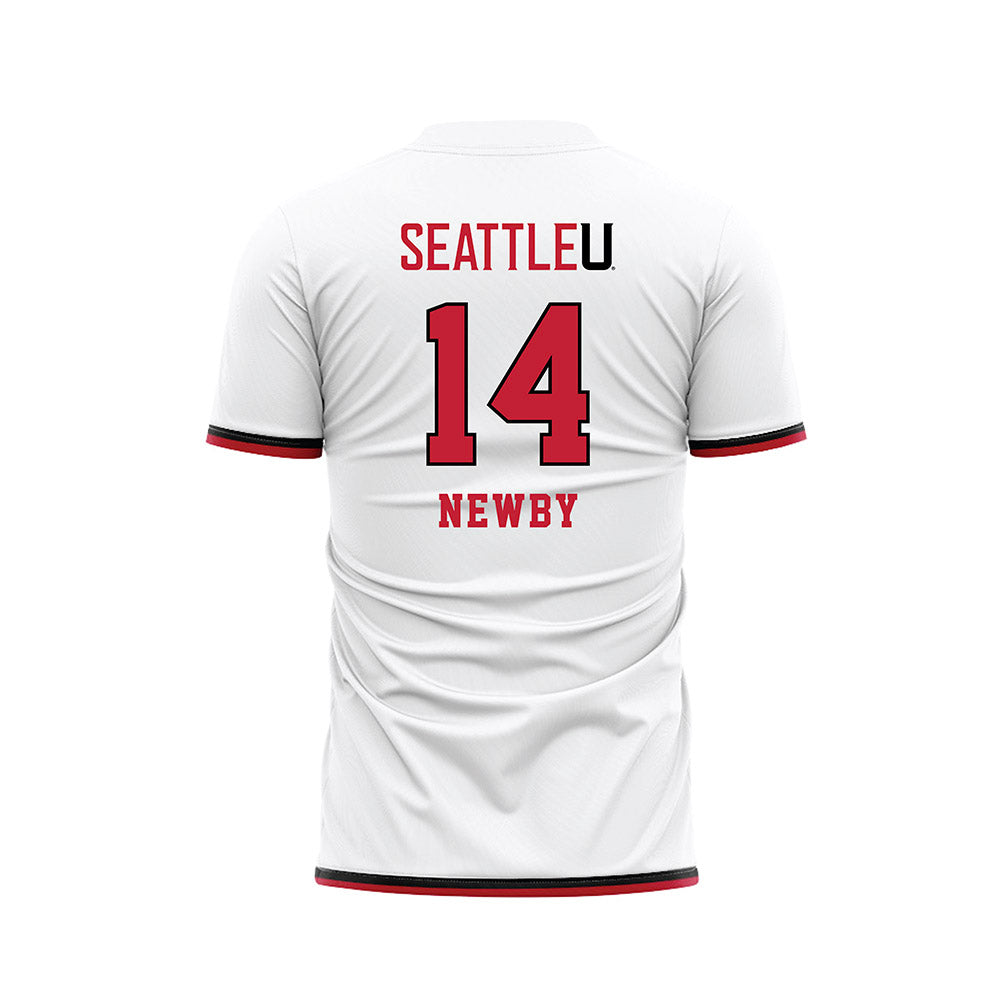 Seattle - NCAA Women's Soccer : Imani Newby - White Soccer Jersey