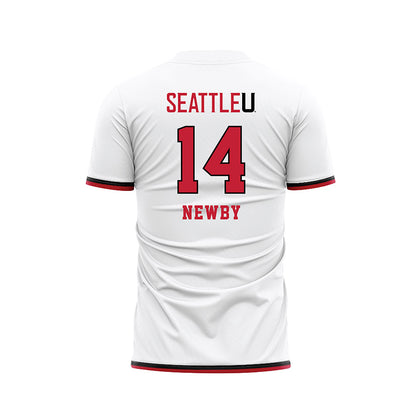 Seattle - NCAA Women's Soccer : Imani Newby - White Soccer Jersey