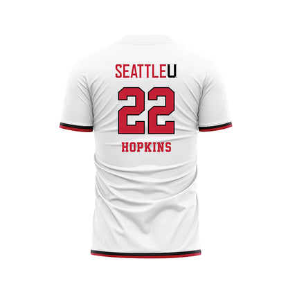 Seattle - NCAA Women's Soccer : Zoe Hopkins - White Soccer Jersey