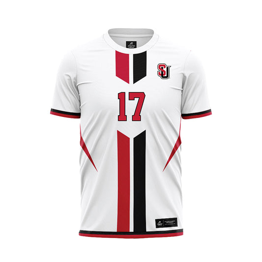 Seattle - NCAA Women's Soccer : Jaelyn Byeman - White Soccer Jersey-0