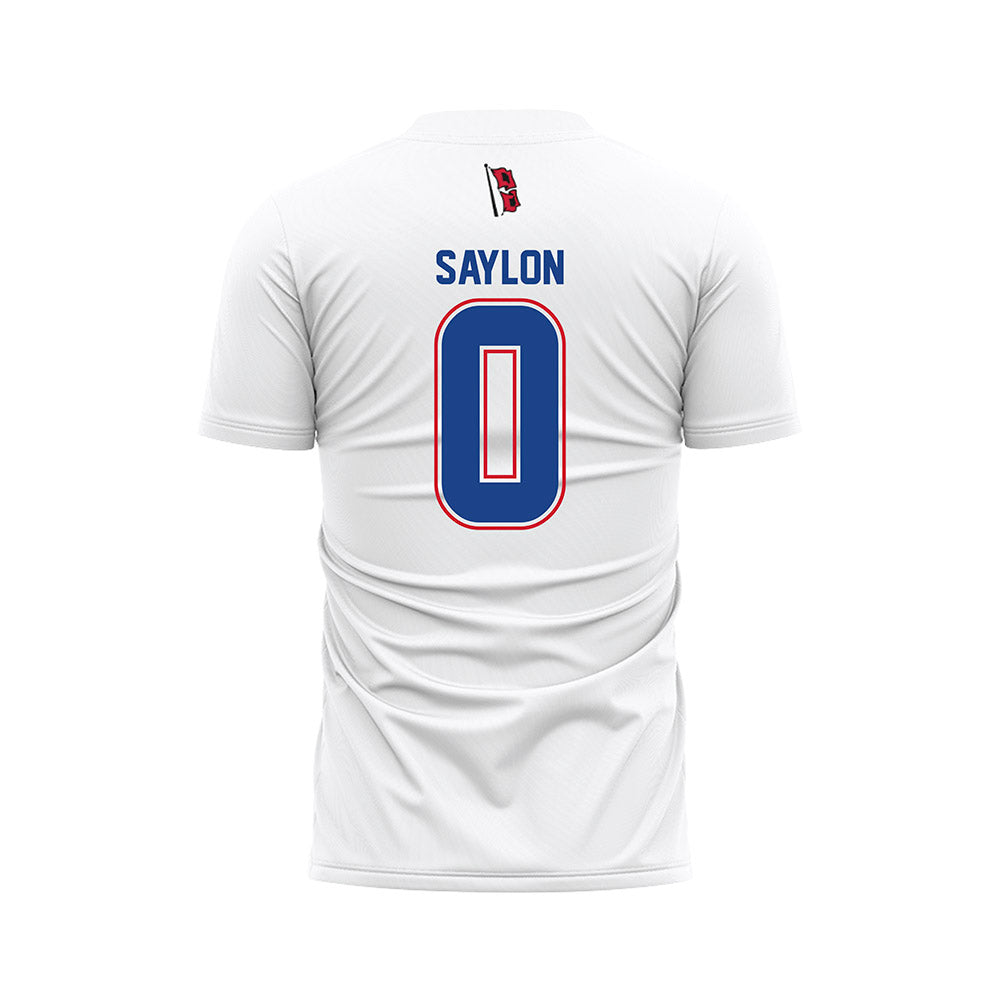 Tulsa - NCAA Men's Soccer : Carlito Saylon - White Soccer Jersey