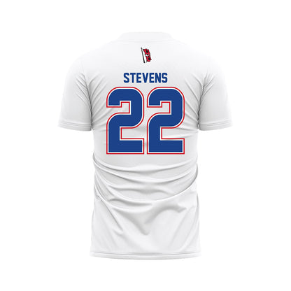Tulsa - NCAA Men's Soccer : Danny Stevens - White Soccer Jersey-1