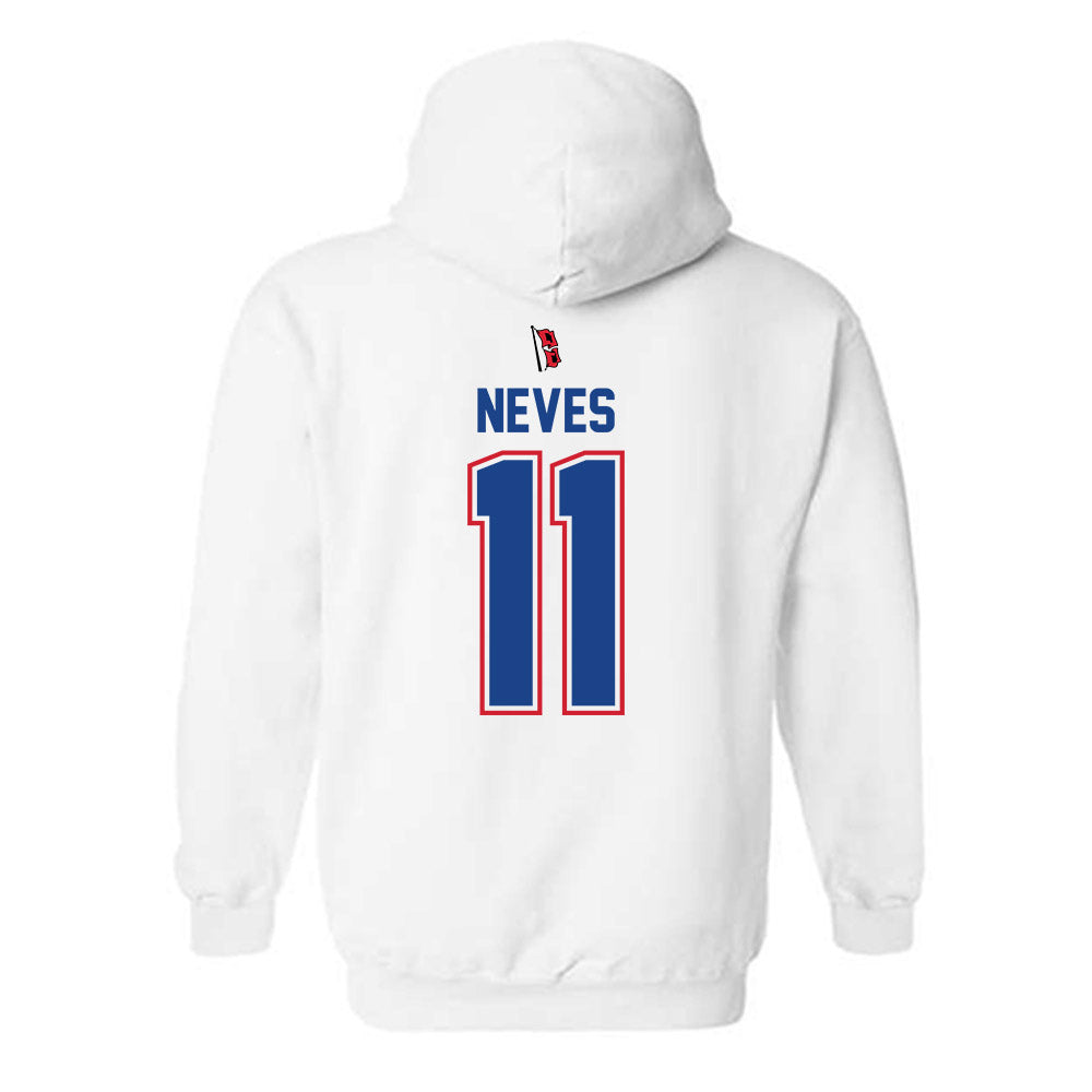 Tulsa - NCAA Men's Soccer : Joao Neves - Replica Shersey Hooded Sweatshirt-1