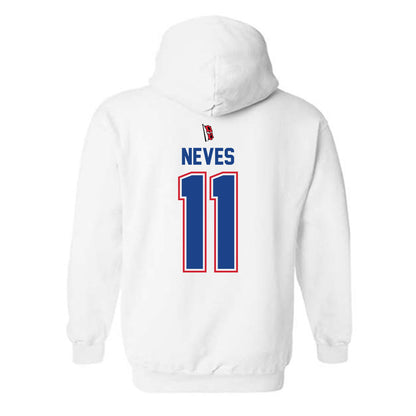 Tulsa - NCAA Men's Soccer : Joao Neves - Replica Shersey Hooded Sweatshirt-1