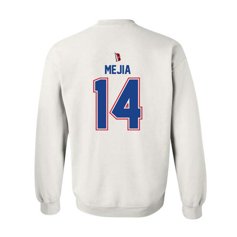 Tulsa - NCAA Men's Soccer : Jareth Mejia - Replica Shersey Crewneck Sweatshirt-1