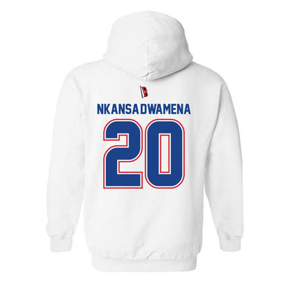 Tulsa - NCAA Men's Soccer : Nick Nkansa-Dwamena - Replica Shersey Hooded Sweatshirt-1