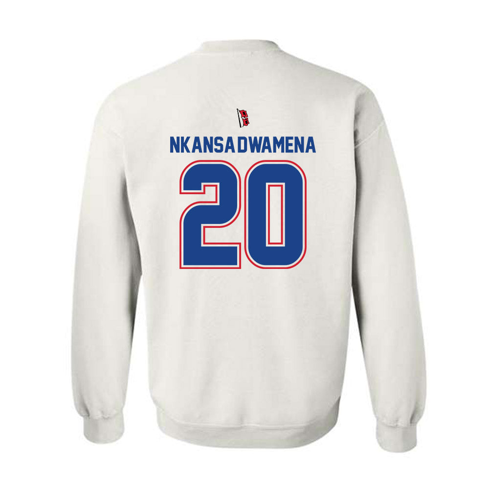 Tulsa - NCAA Men's Soccer : Nick Nkansa-Dwamena - Replica Shersey Crewneck Sweatshirt-1