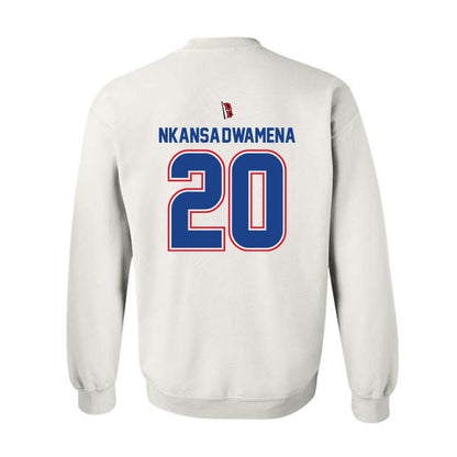 Tulsa - NCAA Men's Soccer : Nick Nkansa-Dwamena - Replica Shersey Crewneck Sweatshirt-1