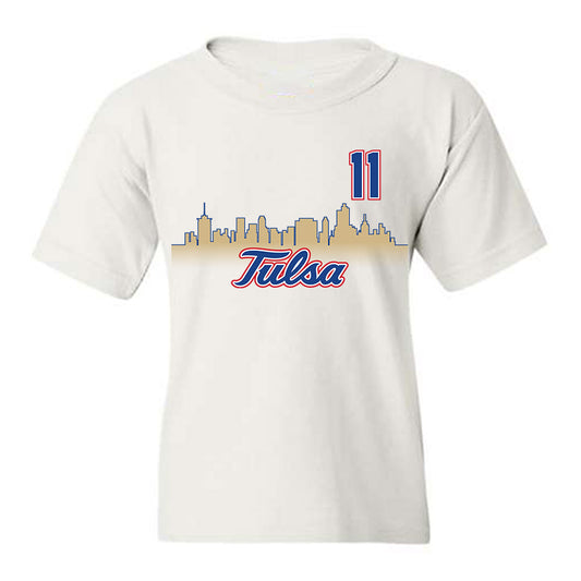 Tulsa - NCAA Men's Soccer : Joao Neves - Replica Shersey Youth T-Shirt-0