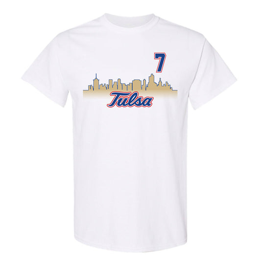 Tulsa - NCAA Men's Soccer : Arnau Pedrola - Replica Shersey T-Shirt-0