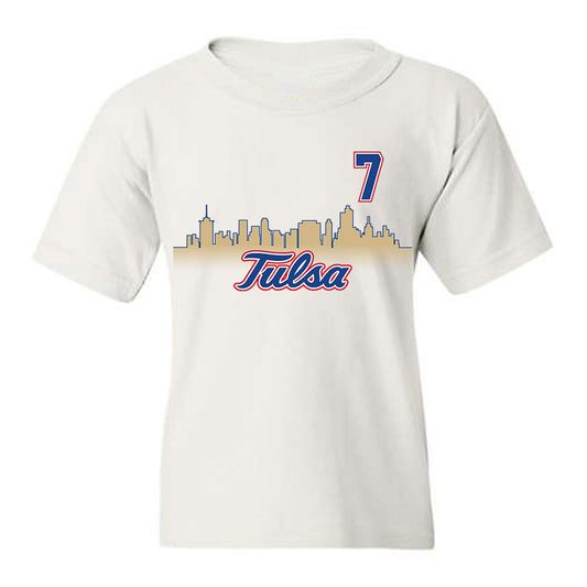 Tulsa - NCAA Men's Soccer : Arnau Pedrola - Replica Shersey Youth T-Shirt-0