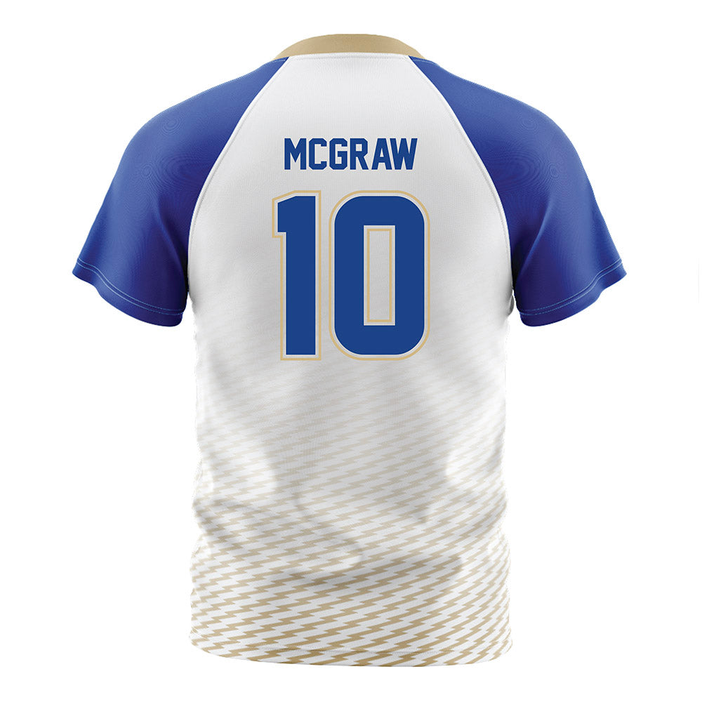 Tulsa - NCAA Women's Soccer : Parker McGraw - White Soccer Jersey-1