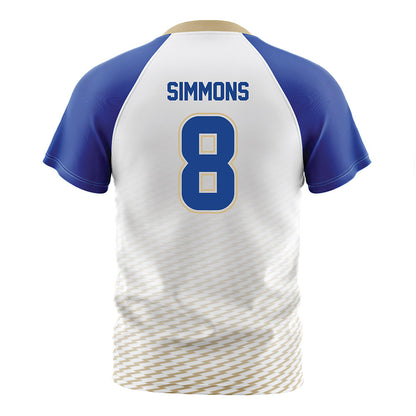 Tulsa - NCAA Women's Soccer : Kaylyn Simmons - White Soccer Jersey-1