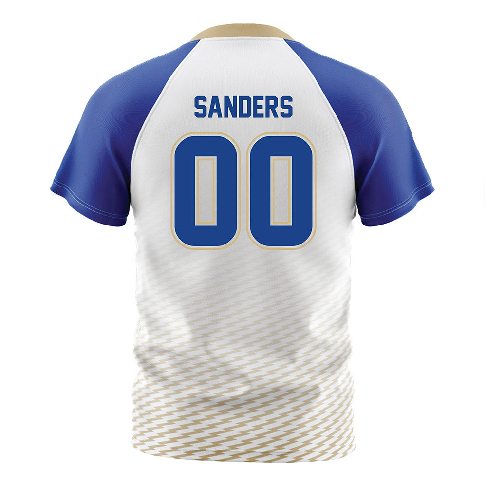 Tulsa - NCAA Women's Soccer : Tatum Sanders - White Soccer Jersey-1