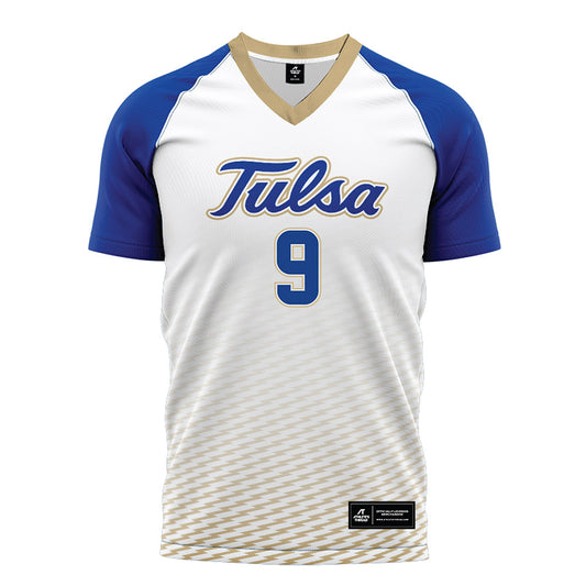 Tulsa - NCAA Women's Soccer : makayla muhammad - White Soccer Jersey-0