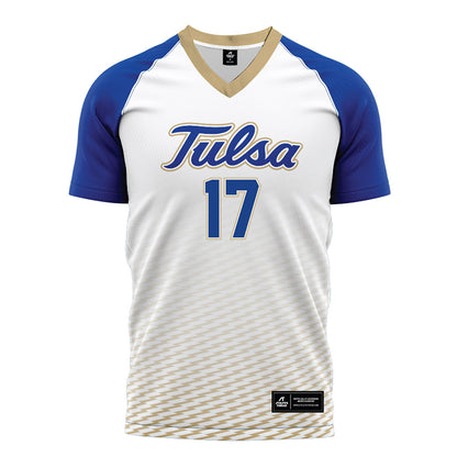 Tulsa - NCAA Women's Soccer : Piper Szafranski - White Soccer Jersey-0