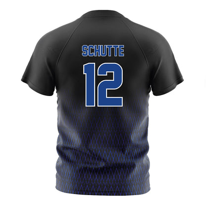 Tulsa - NCAA Women's Soccer : blaine schutte - Black Soccer Jersey