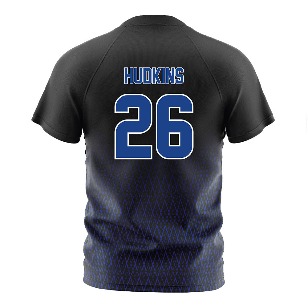 Tulsa - NCAA Women's Soccer : Avery Hudkins - Black Soccer Jersey-1
