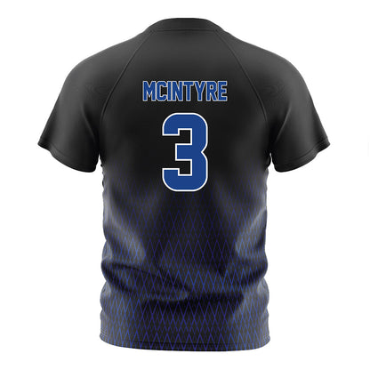 Tulsa - NCAA Women's Soccer : Lauren McIntyre - Black Soccer Jersey-1