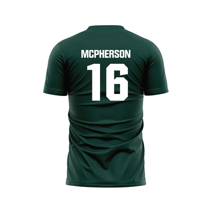 Michigan State - NCAA Women's Soccer : Kaleigh Mcpherson - Green Soccer Jersey-1