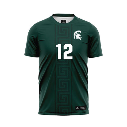 Michigan State - NCAA Women's Soccer : Jordyn Wickes - Green Soccer Jersey