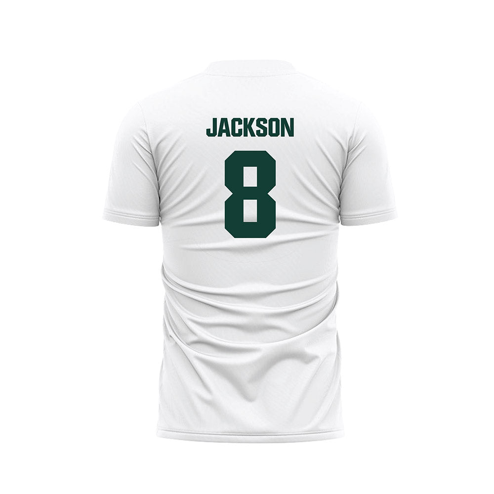 Michigan State - NCAA Women's Soccer : Grace Jackson - White Soccer Jersey