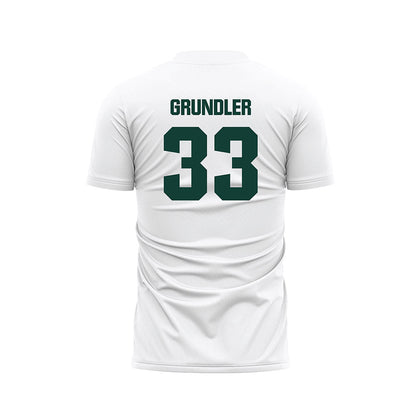 Michigan State - NCAA Women's Soccer : Lexi Grundler - White Soccer Jersey