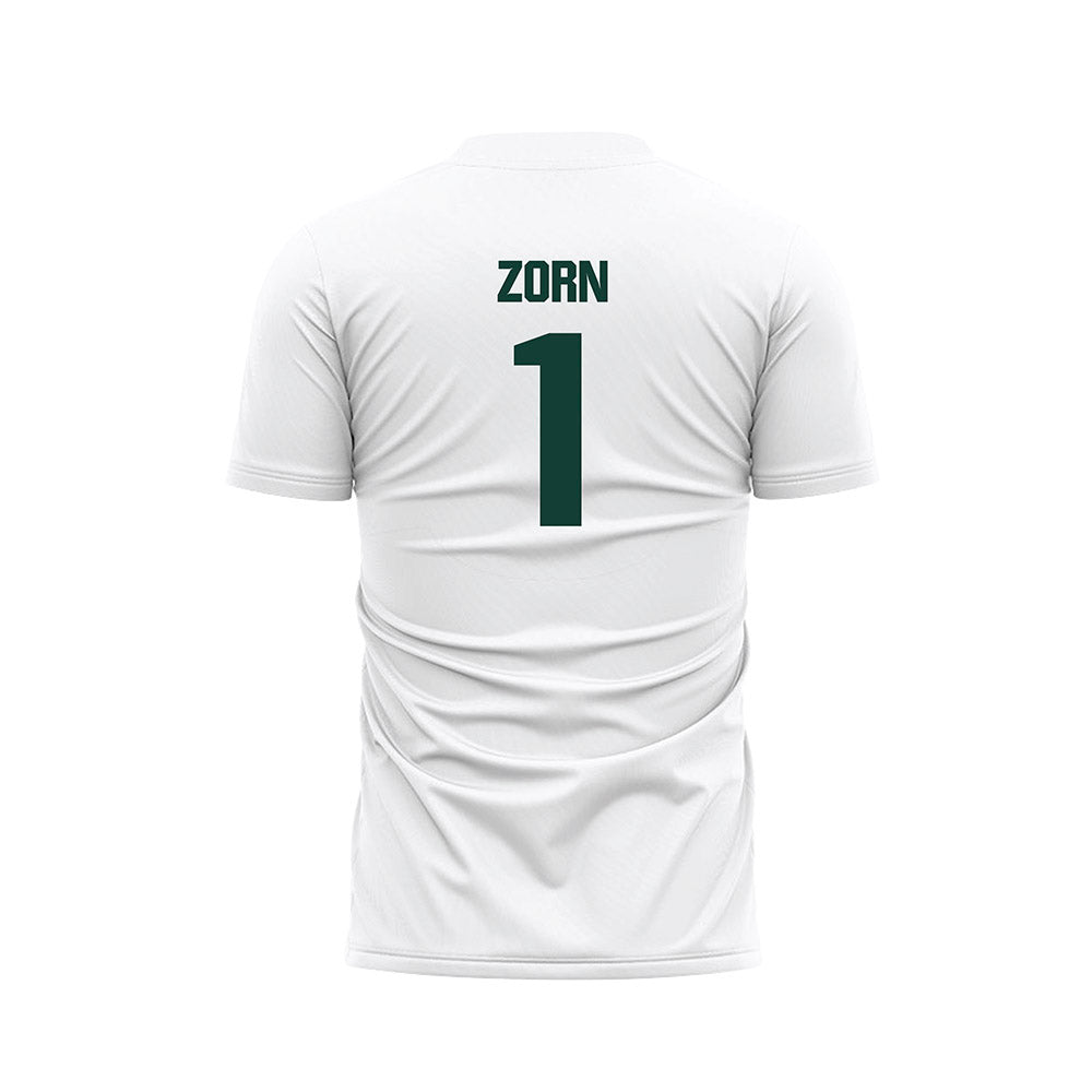 Michigan State - NCAA Women's Soccer : Kennedy Zorn - White Soccer Jersey-1