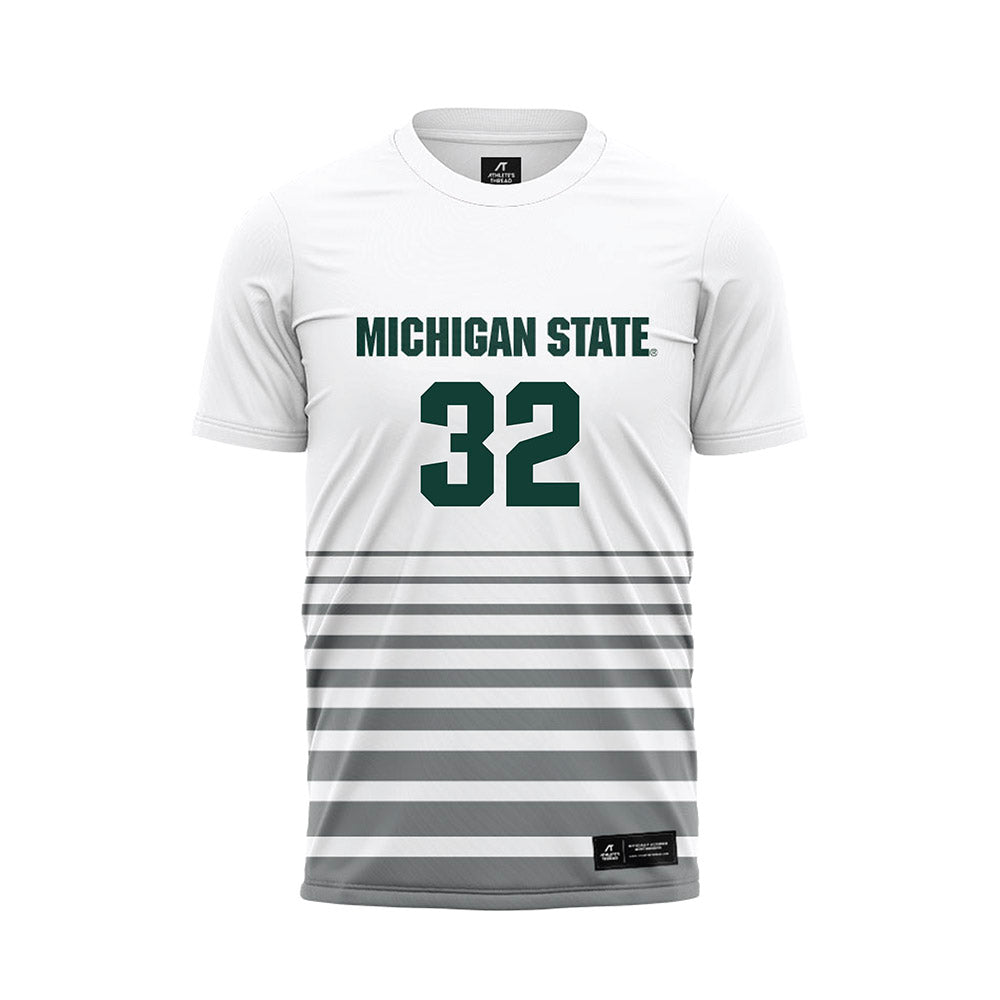 Michigan State - NCAA Women's Soccer : Maggie Illig - White Soccer Jersey