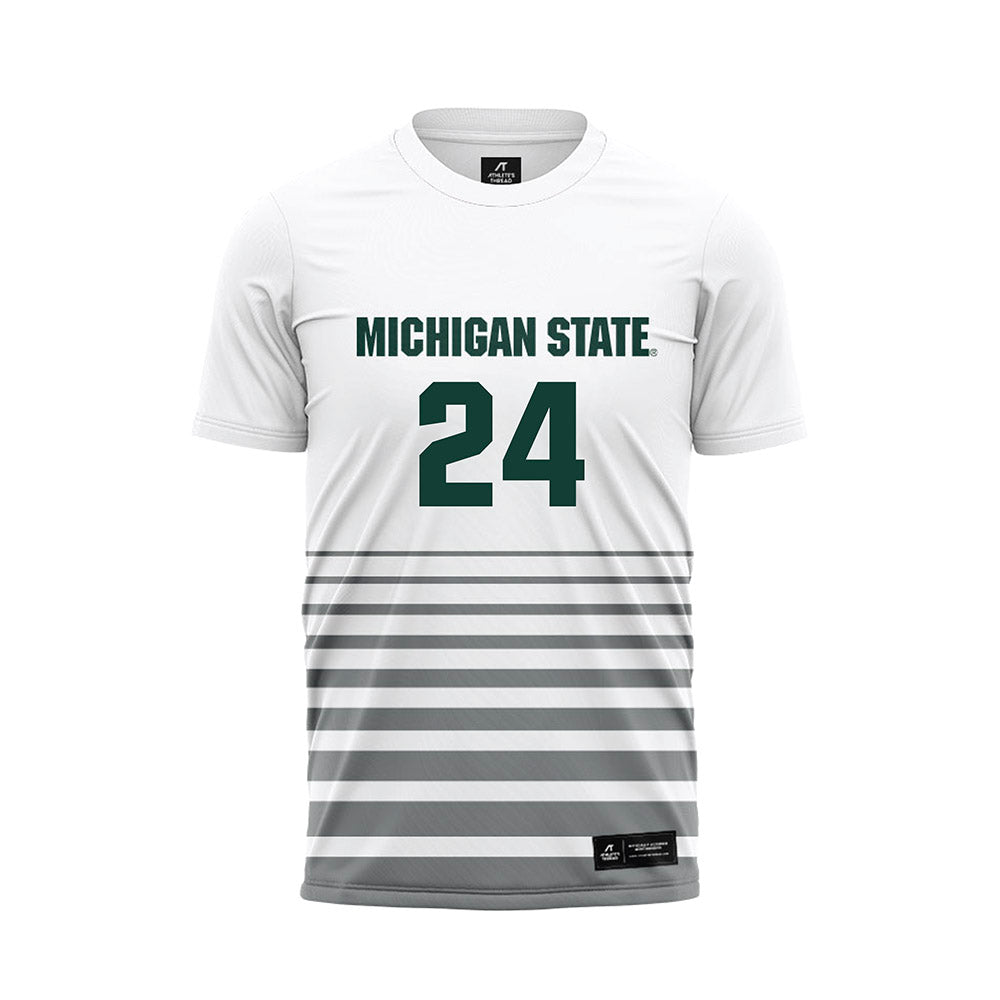 Michigan State - NCAA Women's Soccer : Cassidy Corcione - White Soccer Jersey