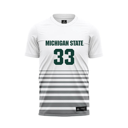 Michigan State - NCAA Women's Soccer : Lexi Grundler - White Soccer Jersey