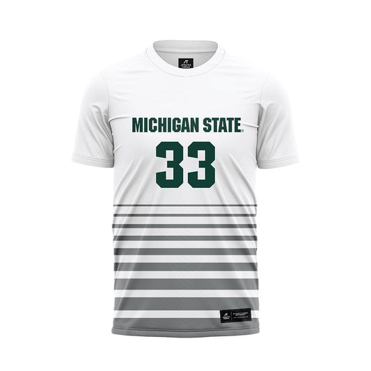 Michigan State - NCAA Women's Soccer : Lexi Grundler - White Soccer Jersey